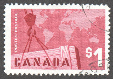 Canada Scott 411 Used - Click Image to Close